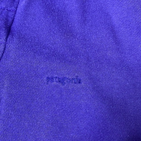 Vintage Patagonia Purple Polo Sweatshirt XL - Picture 6 of 13